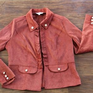 Boho Burnt Orange Jacket